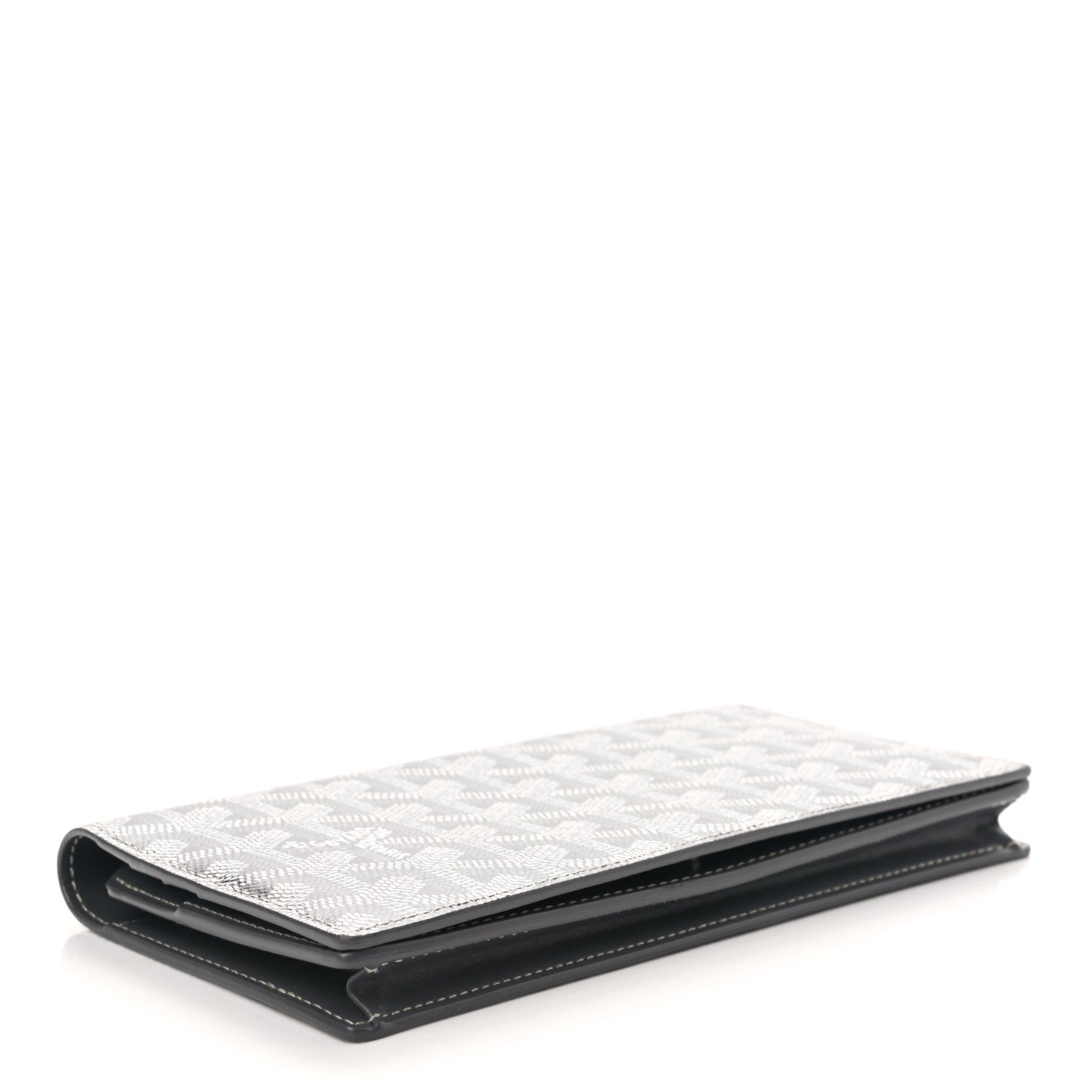 Goyardine Long Bi-Fold Wallet Black