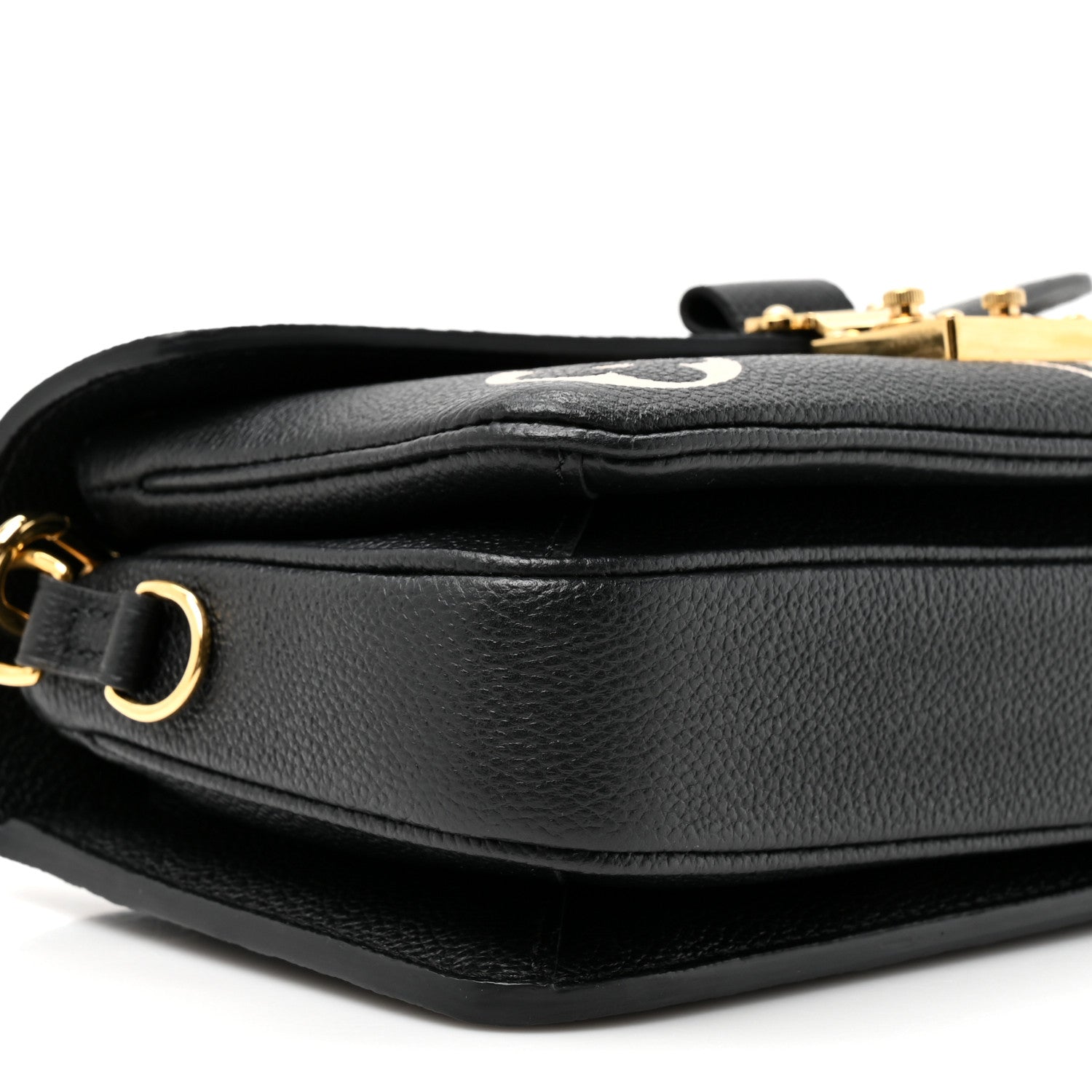 Louis Vuitton Empreinte Monogram Giant Pochette Metis East West Black Beige 9 of 10