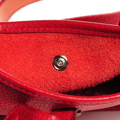 Hermes Taurillon Clemence Amazone Evelyne TPM Rouge Casaque Crevette 11 of 15