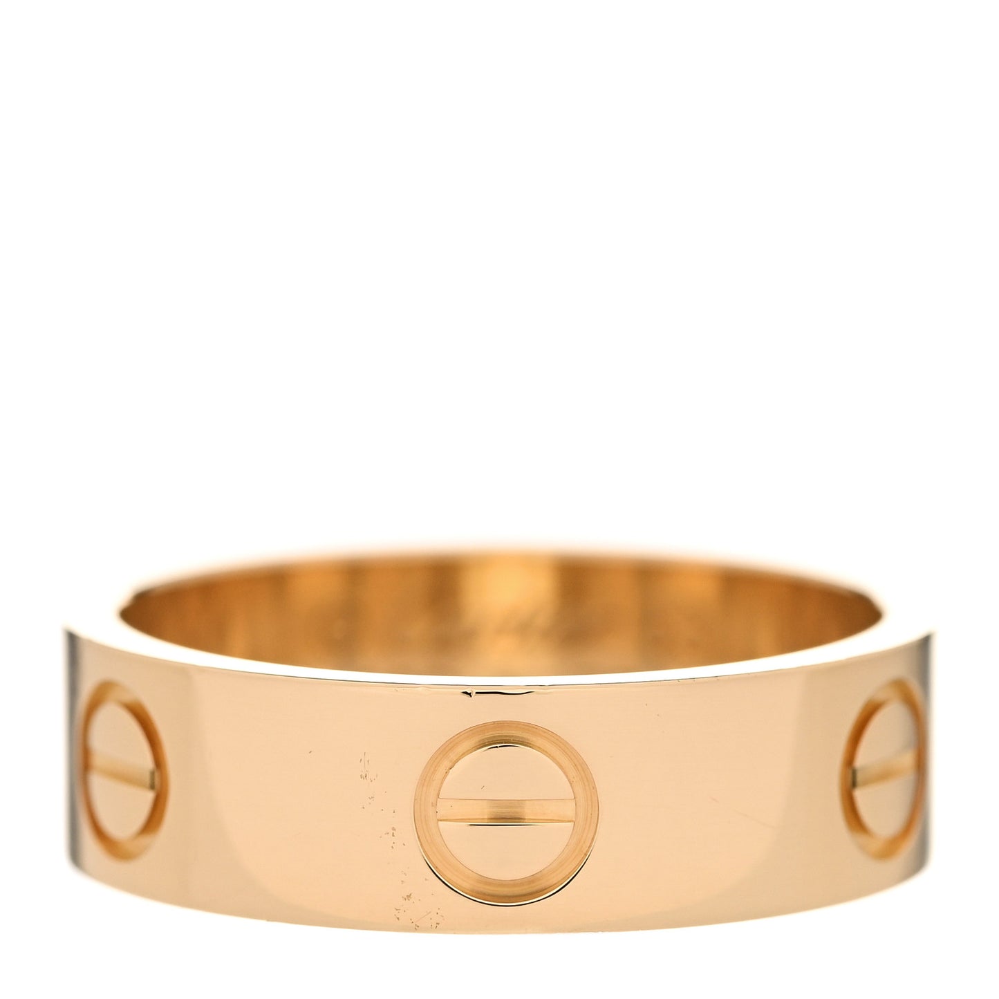 18K Yellow Gold 5.5mm LOVE Ring 53 6.5