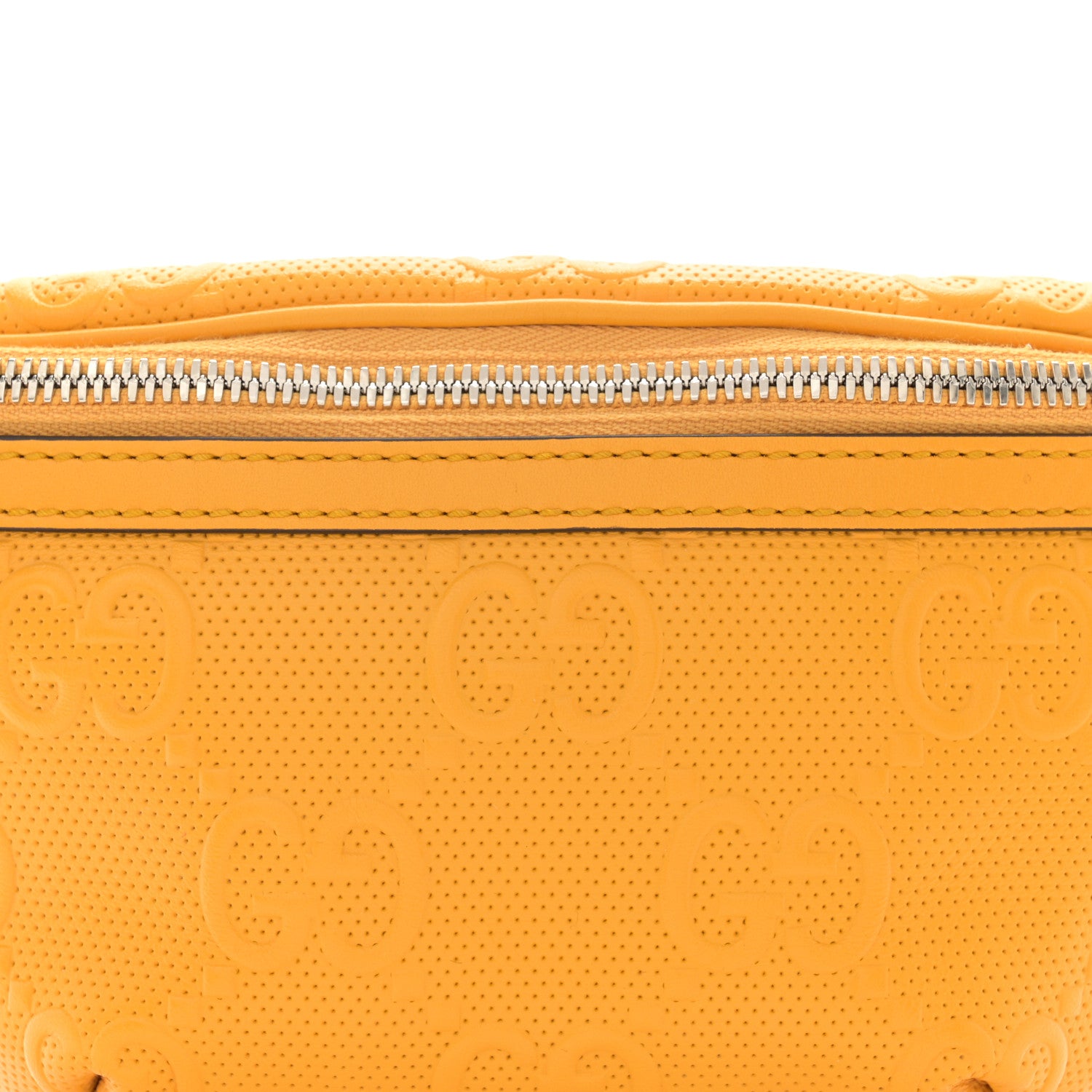 Gucci Calfskin GG Tennis Embossed Belt Bag Crop 8 of 11
