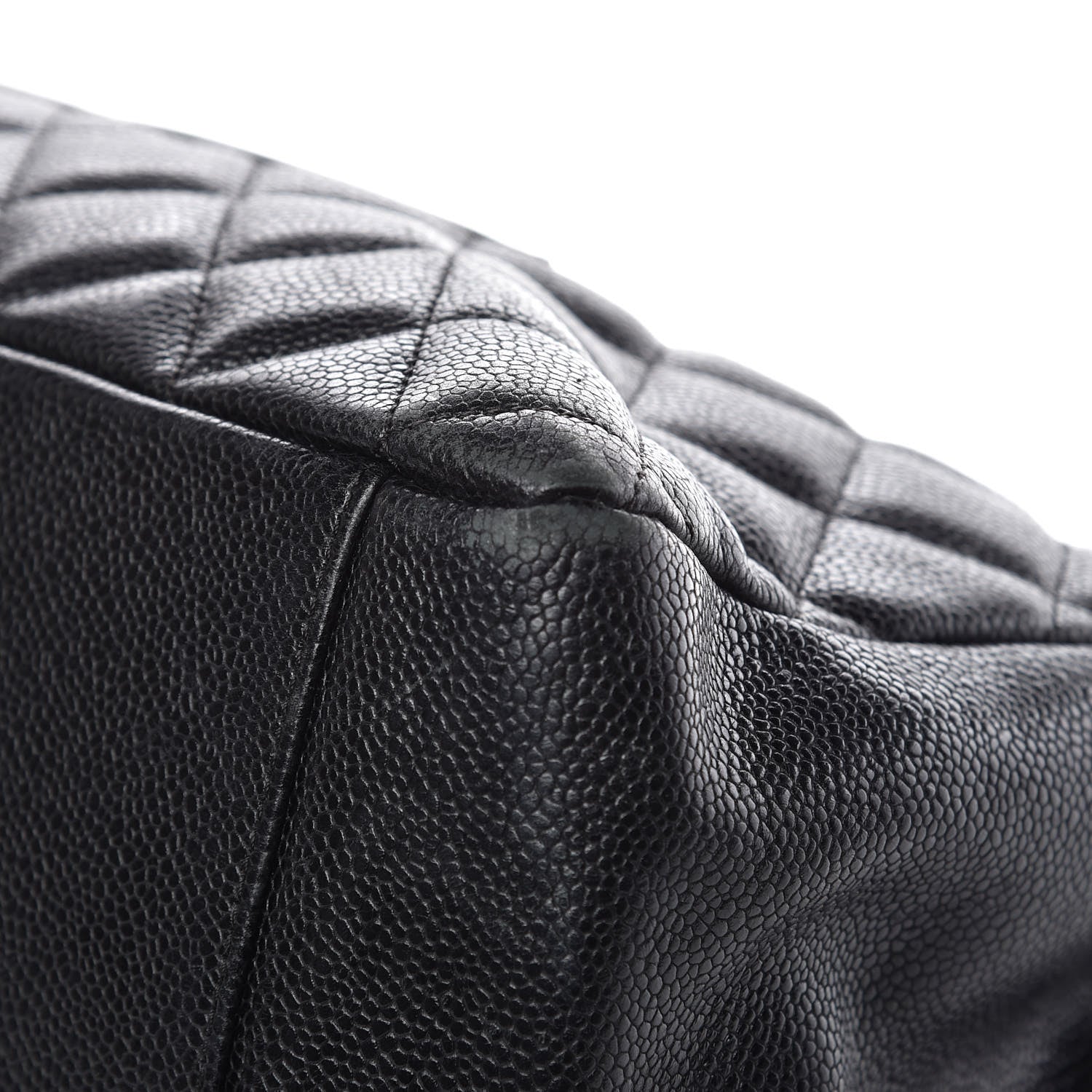 Chanel Caviar Quilted Grand Shopping Tote GST Black 11 of 16