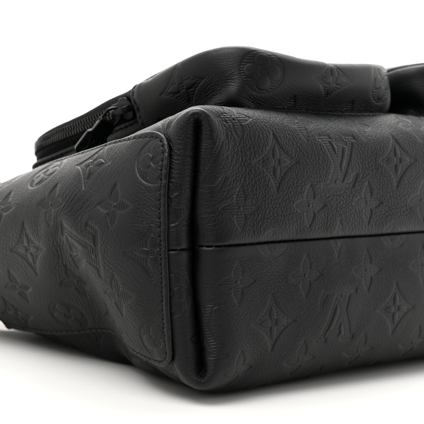 Calfskin Monogram Shadow Hobo Cargo Black