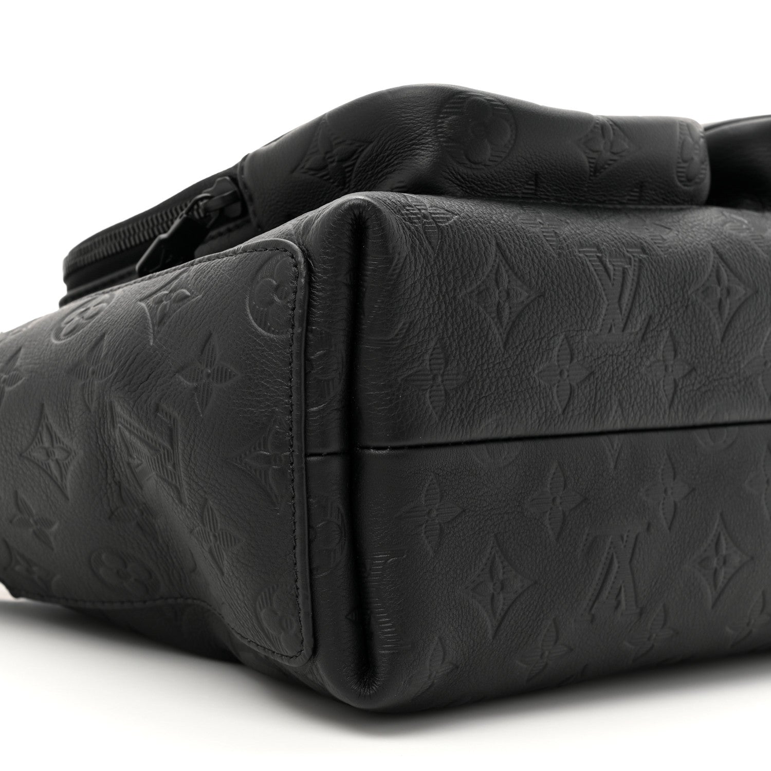 Louis Vuitton Calfskin Monogram Shadow Hobo Cargo Black 8 of 9