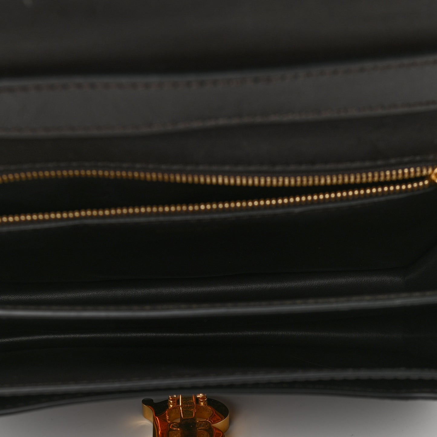 Calfskin Small TB Bag Black