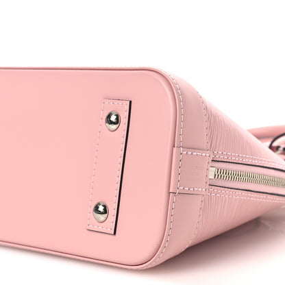 Louis Vuitton Epi Alma BB Rose Ballerine 9 of 13