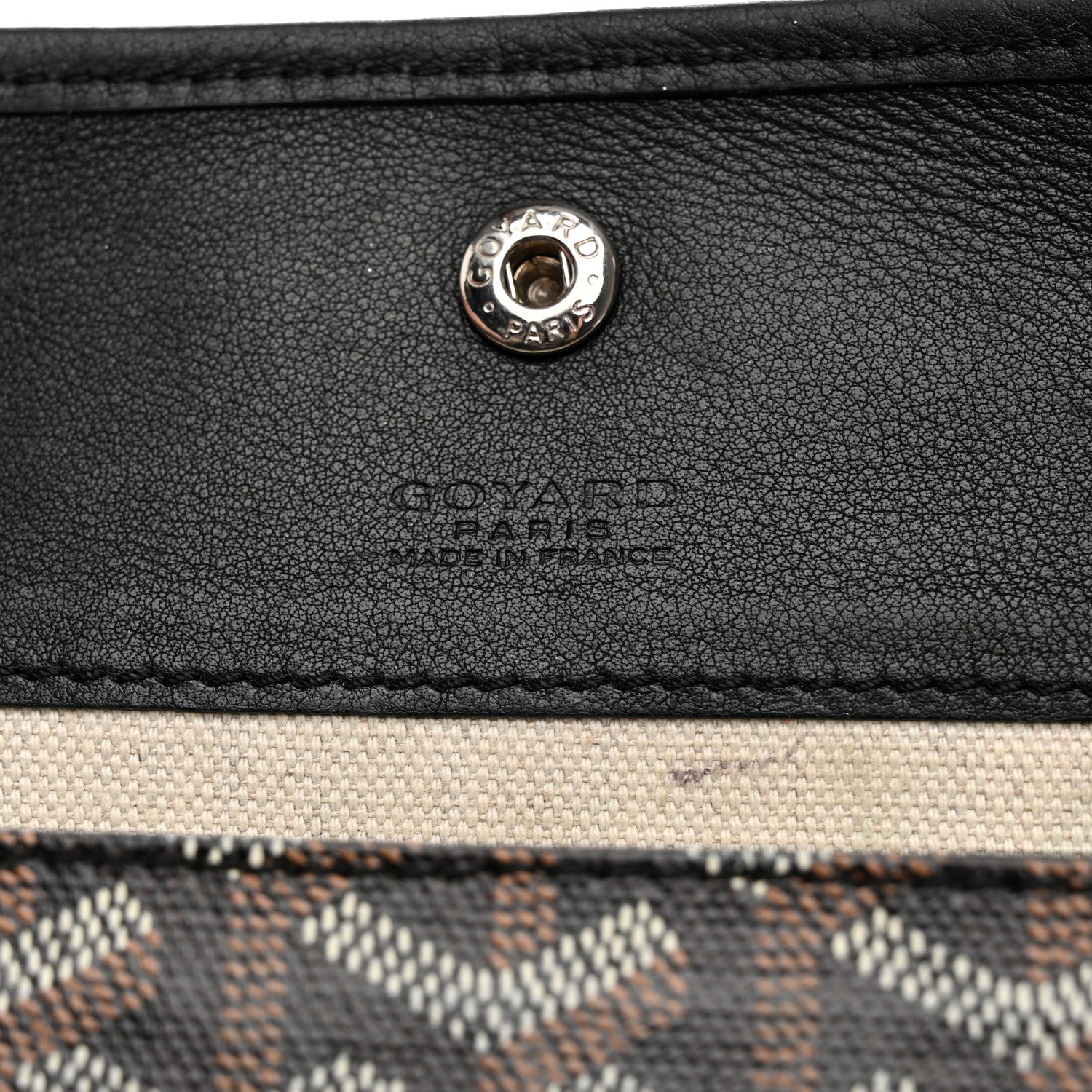 Goyard Goyardine Pouch Black 6 of 6