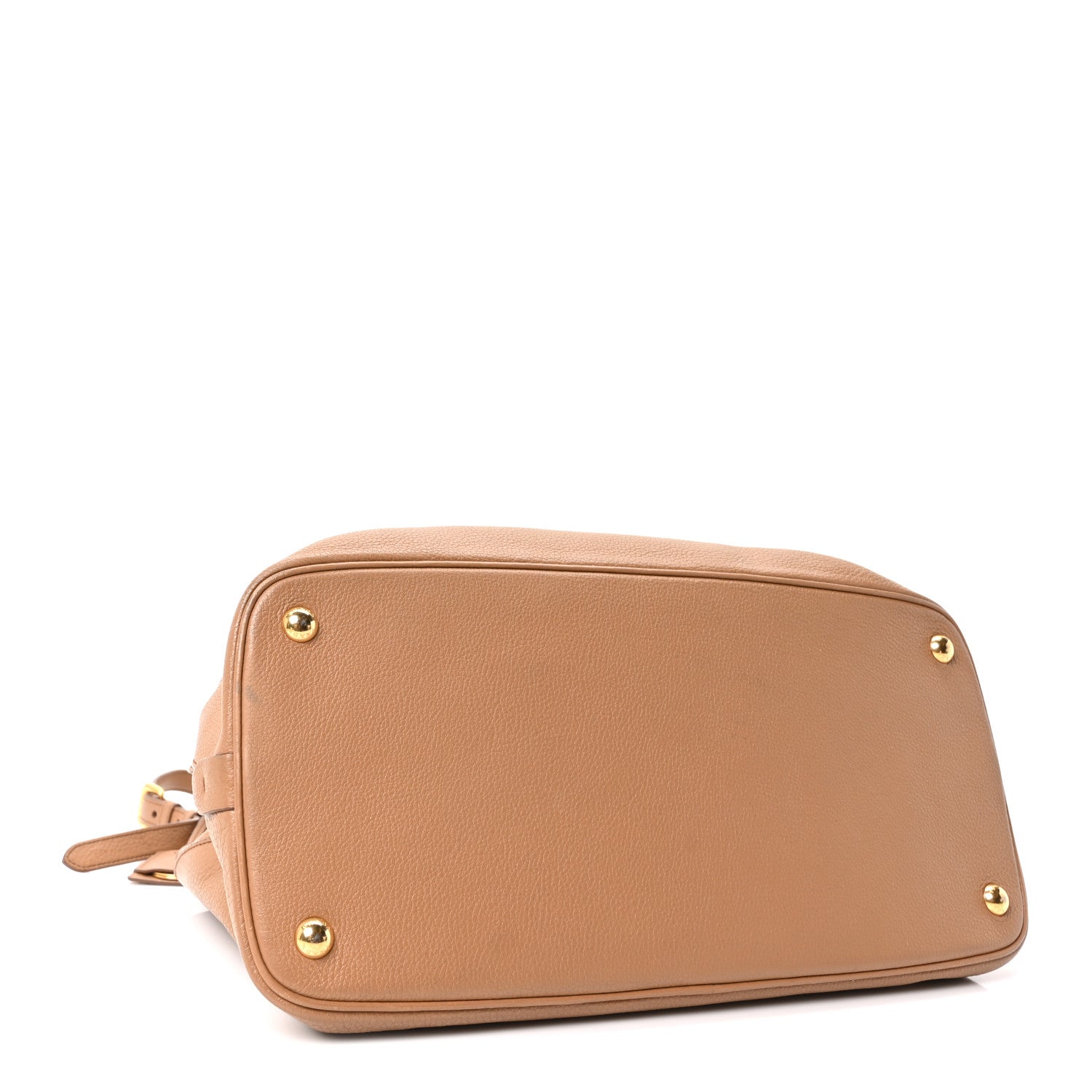 Prada Vitello Daino Tote Caramel 4 of 9