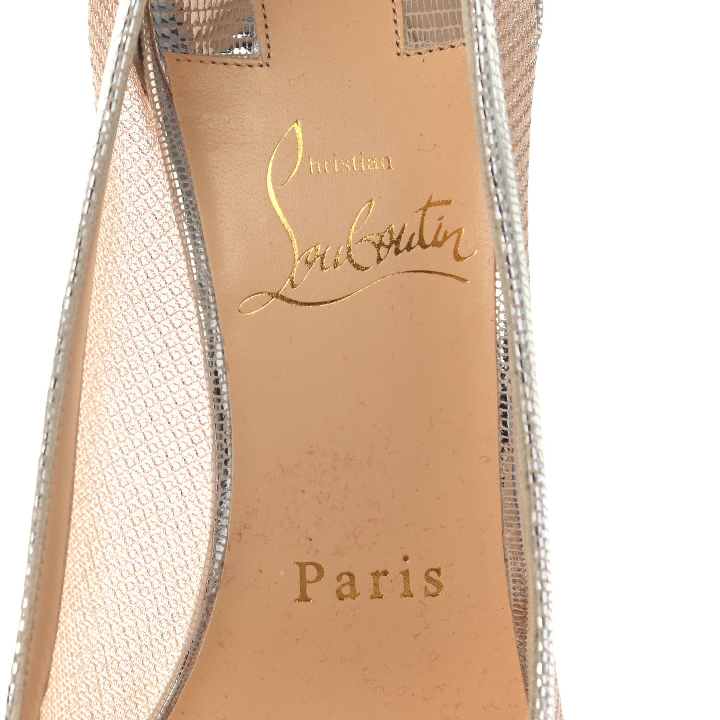 Metallic Mini Rete Galativi 100 Pumps 36.5 Silver