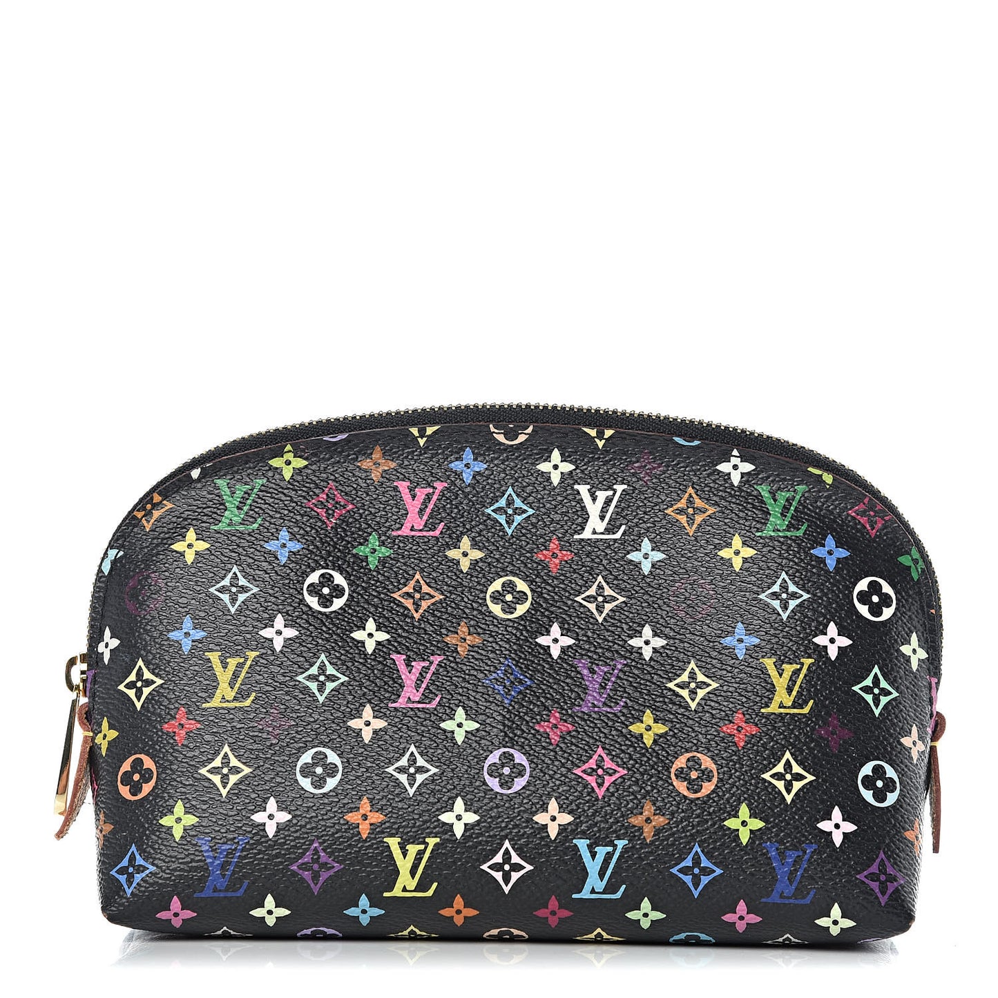 Monogram Multicolor Cosmetic Pouch Black Grenade