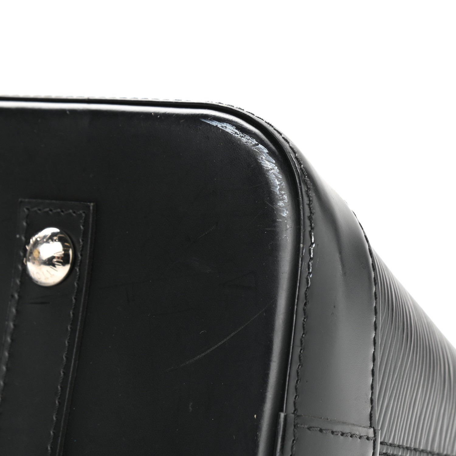 Louis Vuitton Epi Alma GM Black 8 of 13