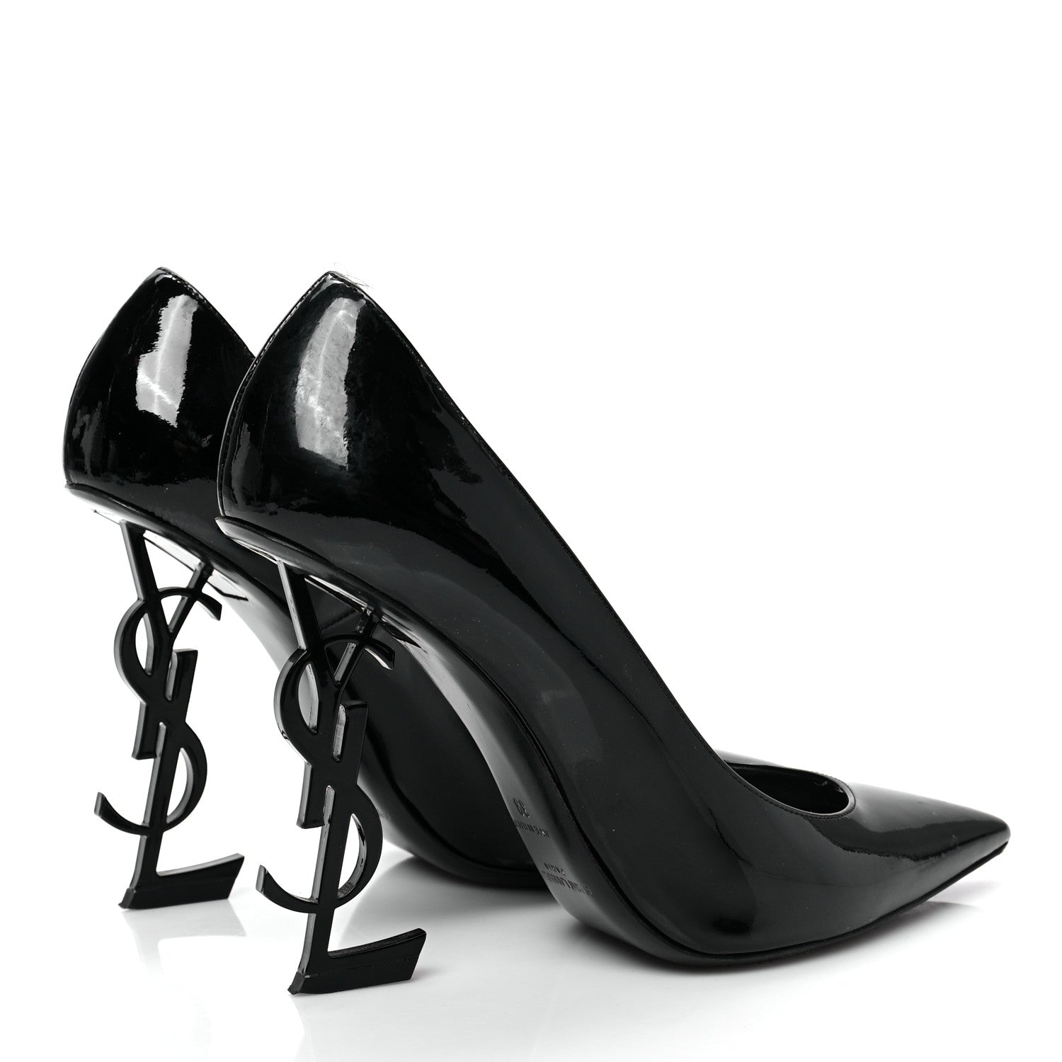 Saint Laurent Patent Opyum 110 Pumps 39 Black 4 of 8