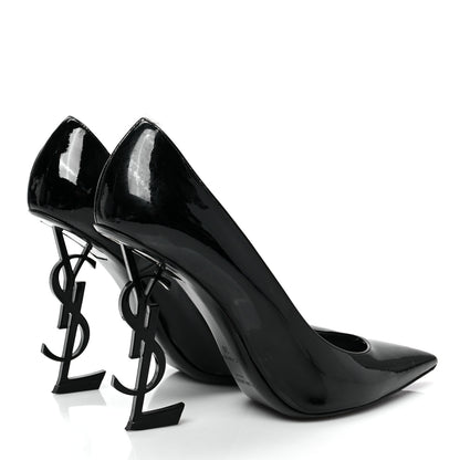 Saint Laurent Patent Opyum 110 Pumps 39 Black 4 of 8