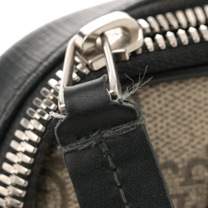 Gucci GG Supreme Monogram Web Belt Bag Black 12 of 15