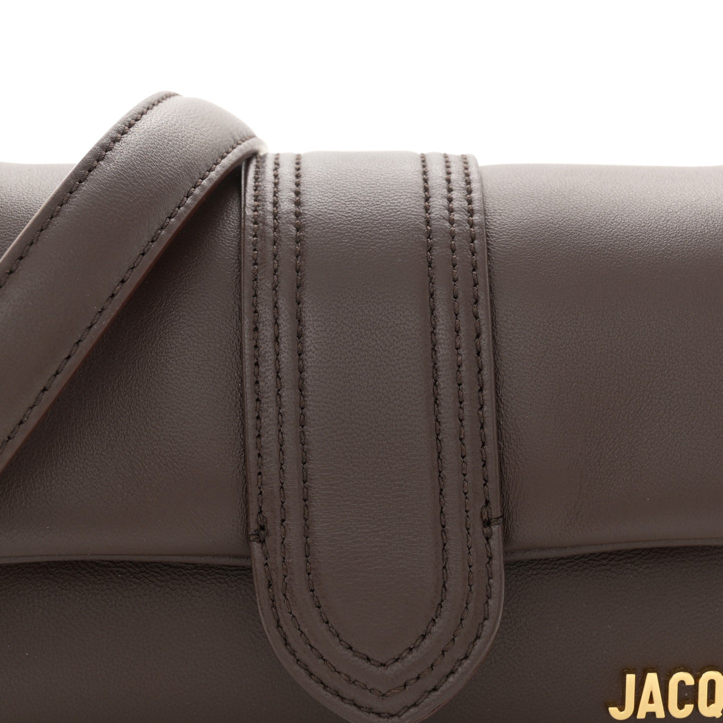 Padded Lambskin Le Petit Bambimou Dark Brown