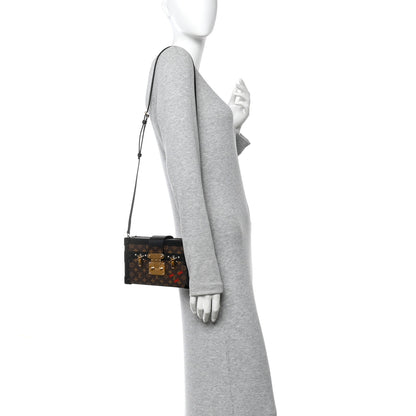 Louis Vuitton Monogram Petite Malle Black 2 of 10