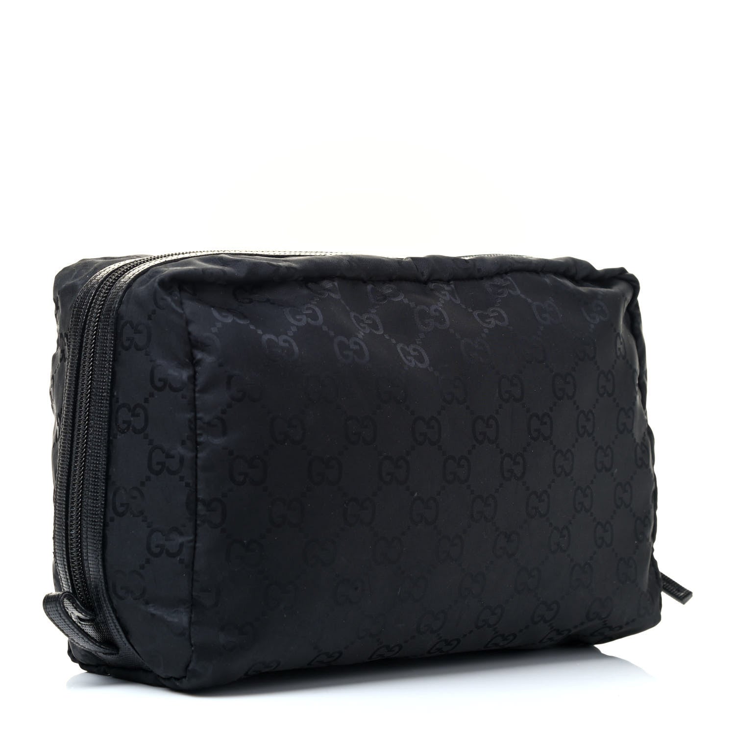 Gucci Nylon Monogram Cosmetic Case Black 4 of 14