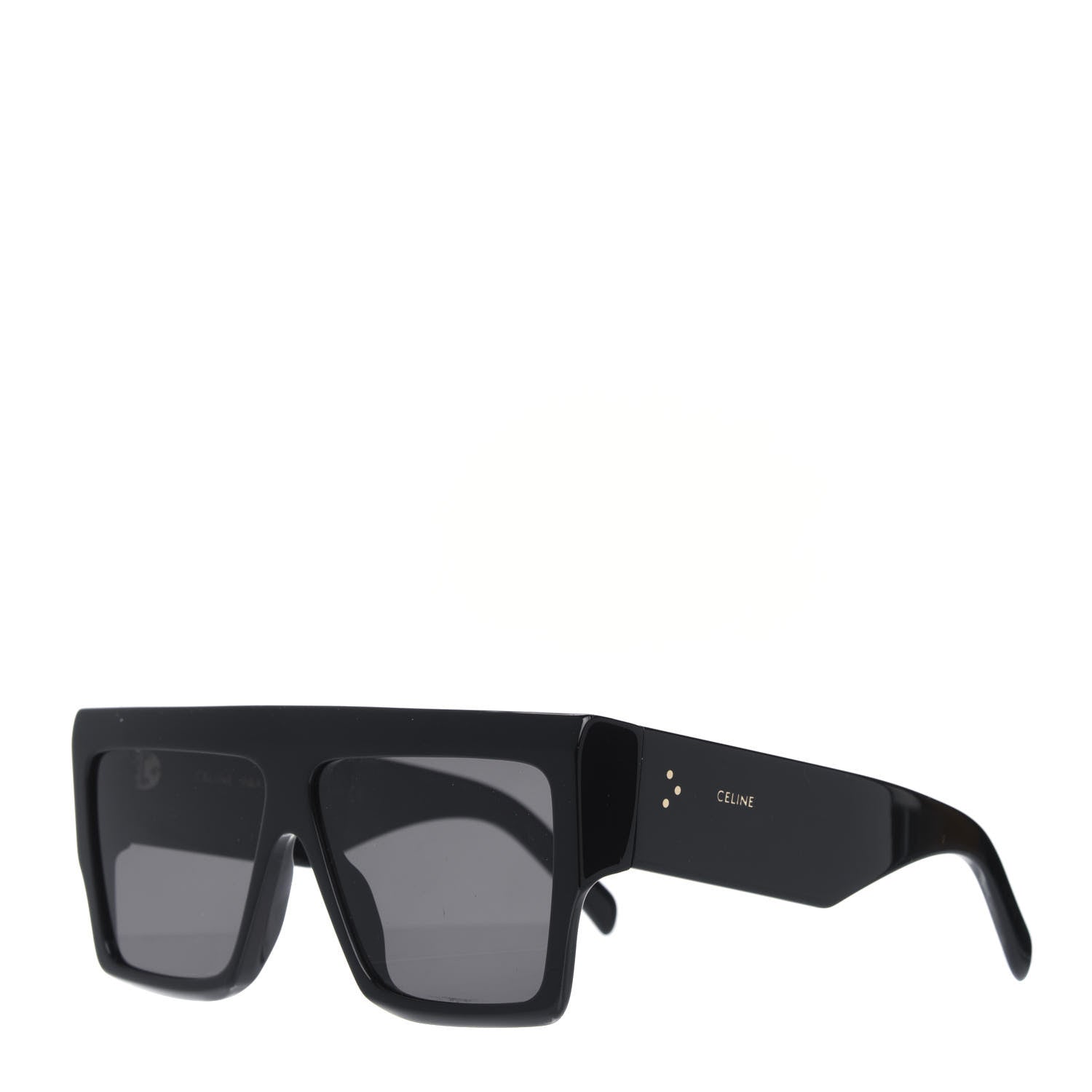 Celine Rectangular Sunglasses CL400921 Black 1 of 4