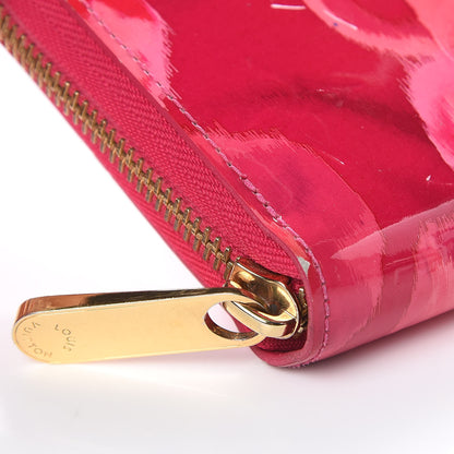 Louis Vuitton Vernis Ikat Zippy Wallet Rose Indien 9 of 13