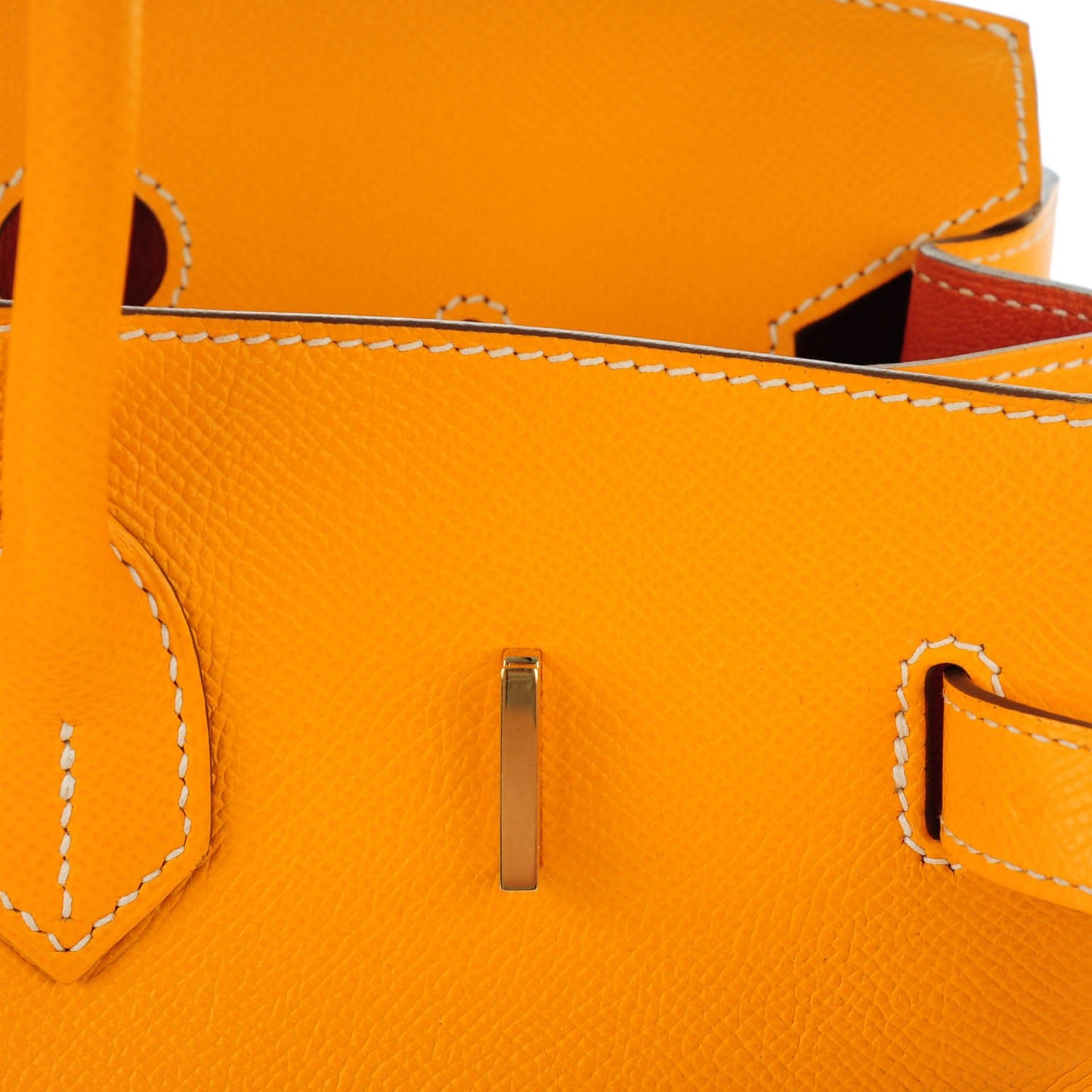 Epsom Candy Birkin 35 Jaune D'Or Feu