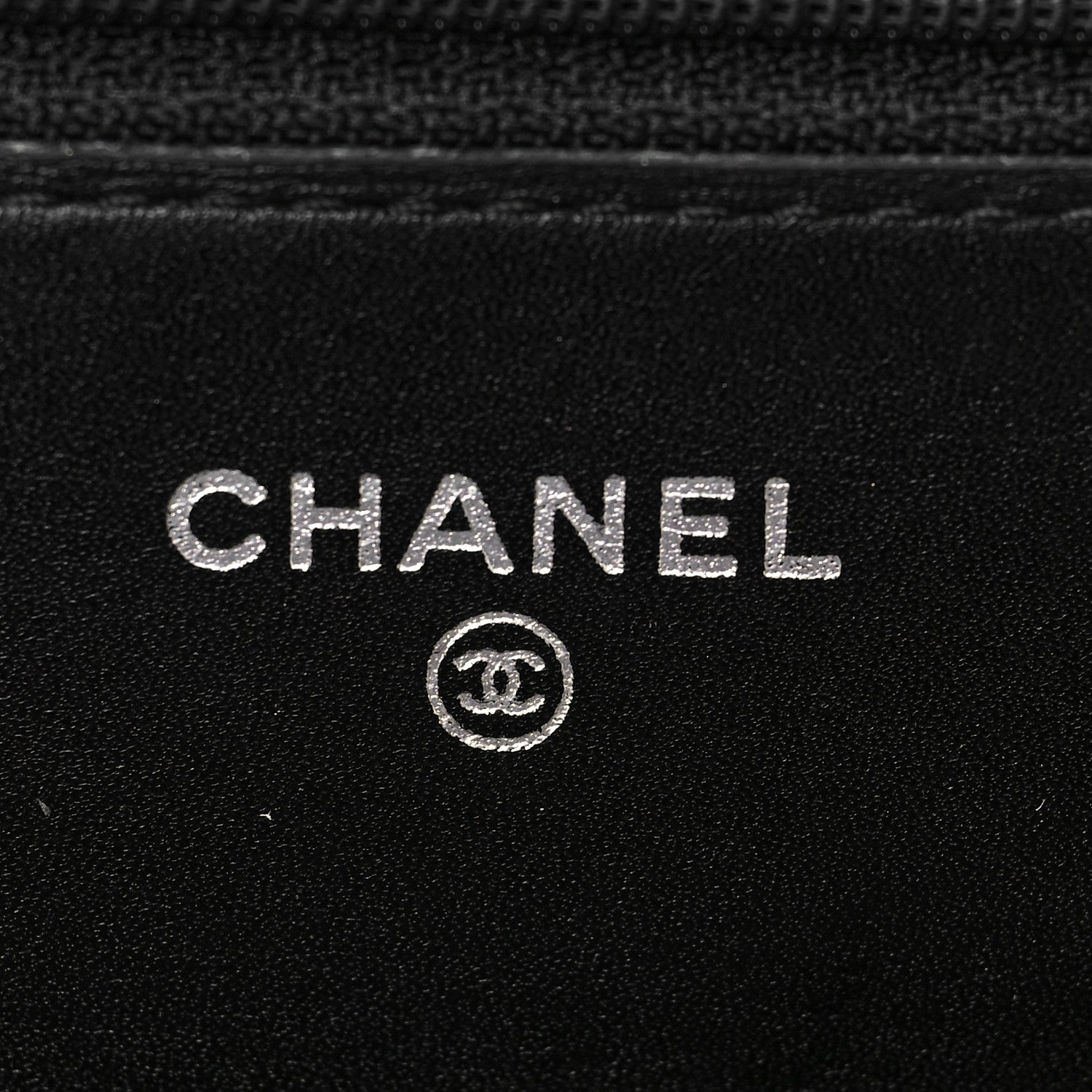 Chanel Calfskin Quilted Cambon Wallet On Chain WOC Black 6 of 9