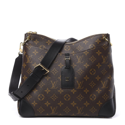 Louis Vuitton Monogram Odeon MM Black 1 of 9