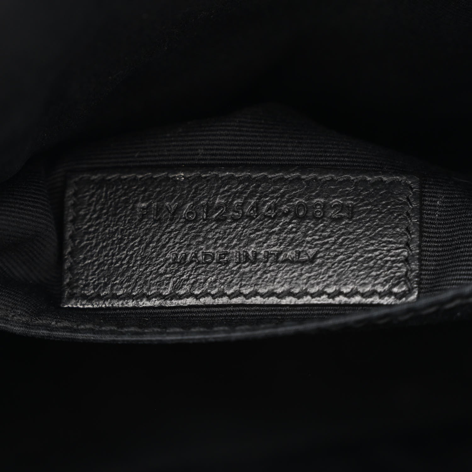 Saint Laurent Calfskin Matelasse Monogram Lou Camera Bag Dark Beige 7 of 15