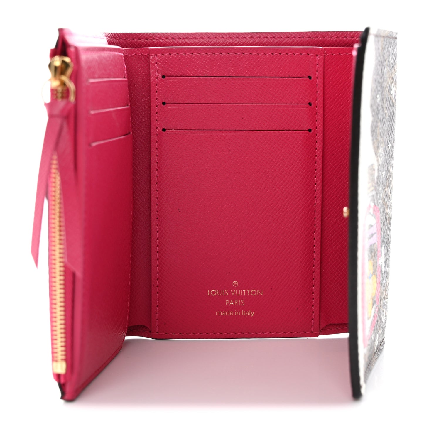 Monogram 2019 Christmas Animation Victorine Wallet Fuchsia