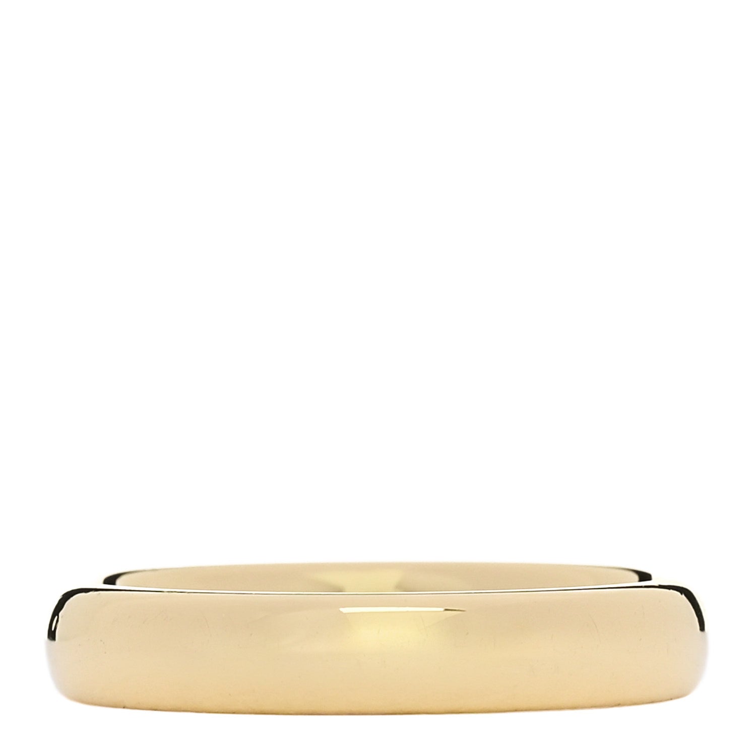 Tiffany 18K Yellow Gold 4mm Forever Wedding Band Ring 58 8.5 3 of 4