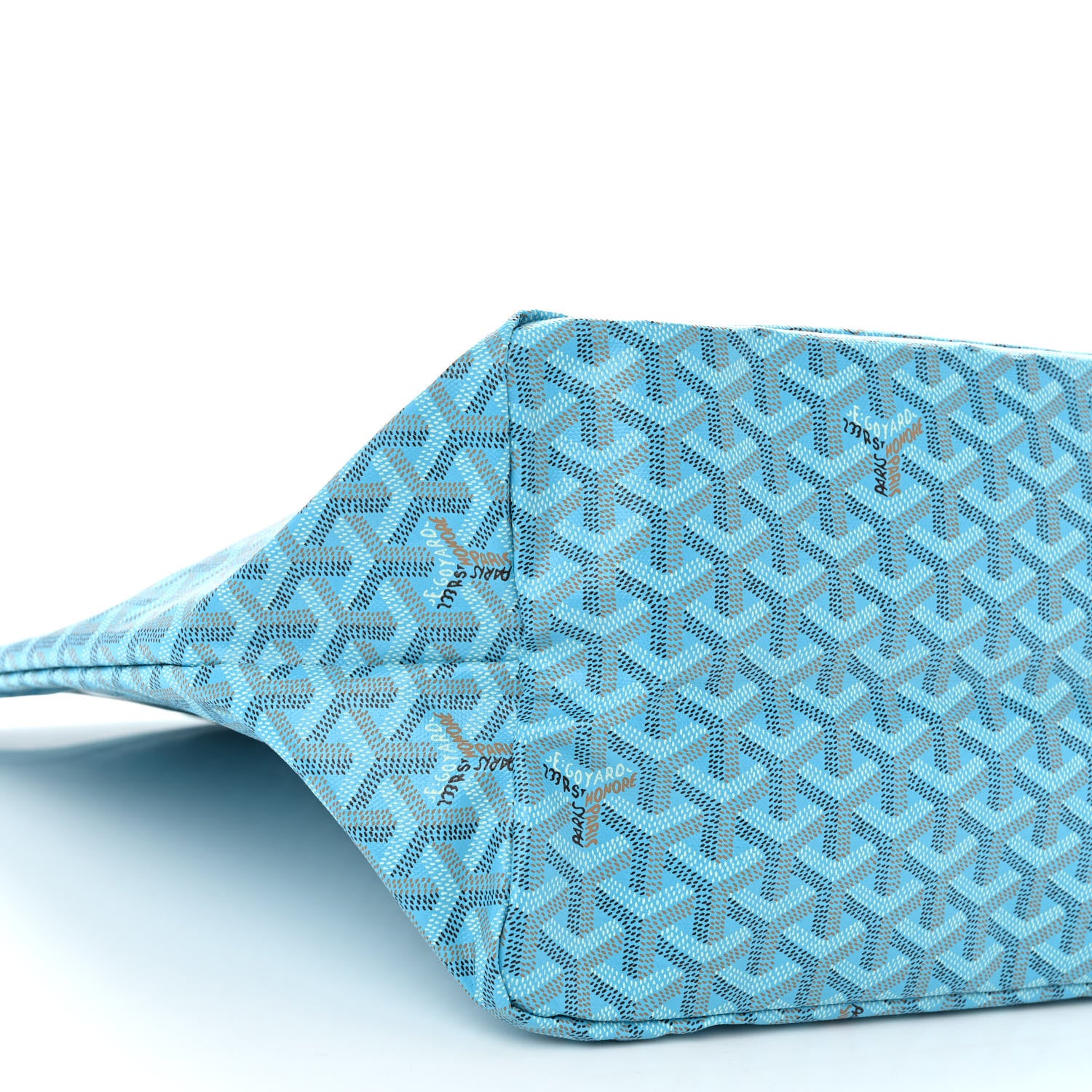 Goyard Goyardine Saint Louis GM Balise Beach Towel Set Turquoise 9 of 10