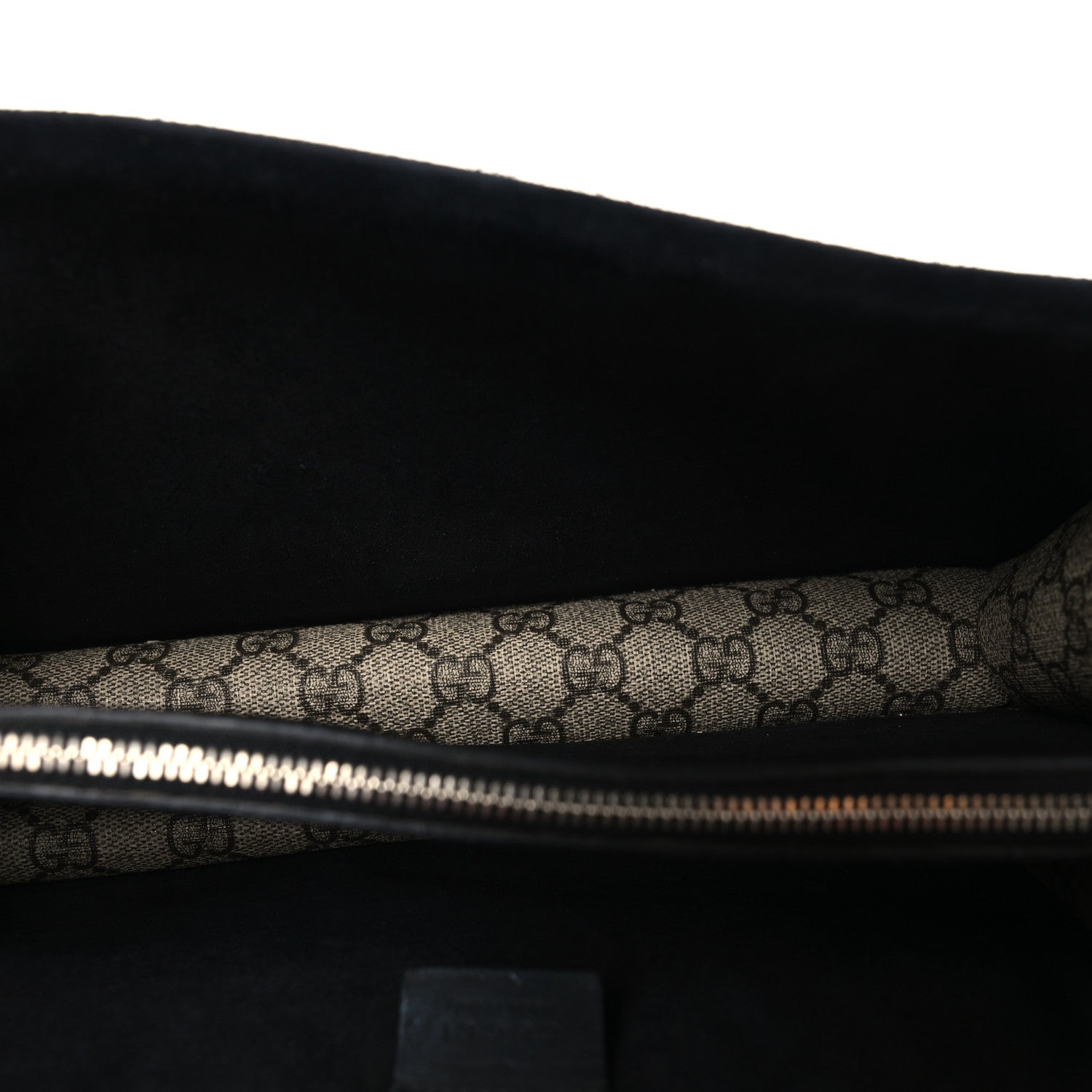 Gucci GG Supreme Monogram Crystal Small Dionysus Shoulder Bag Black 5 of 10