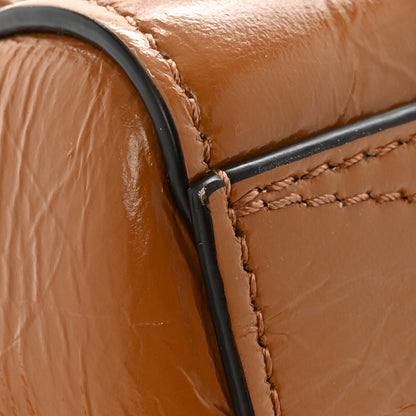 Givenchy Creased Patent Calfskin Small ID Flap Tan 10 of 11