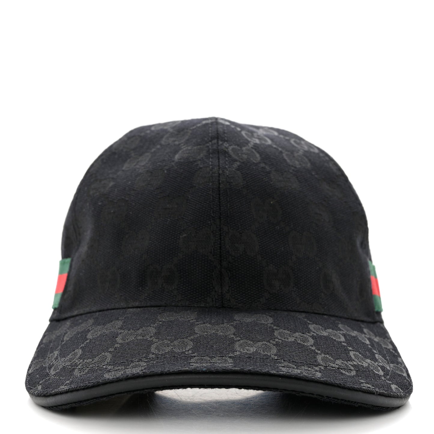 Monogram Web Baseball Hat S Black