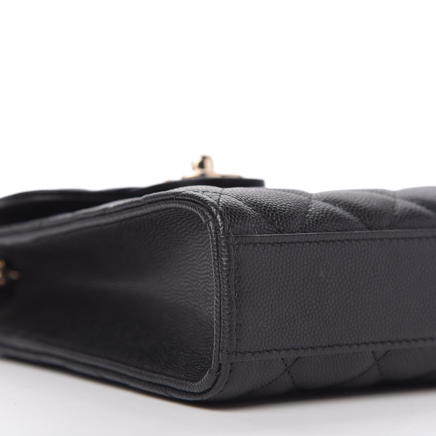 Chanel Caviar Quilted Classic Phone Holder Black 6 of 12