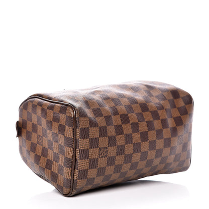 Louis Vuitton Damier Ebene Speedy 25 4 of 10