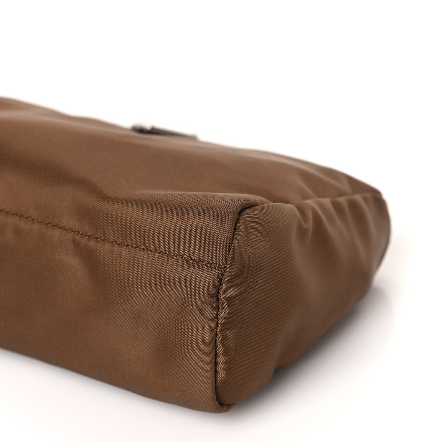 Prada Nylon Vela Cosmetic Pouch Corinto 9 of 9