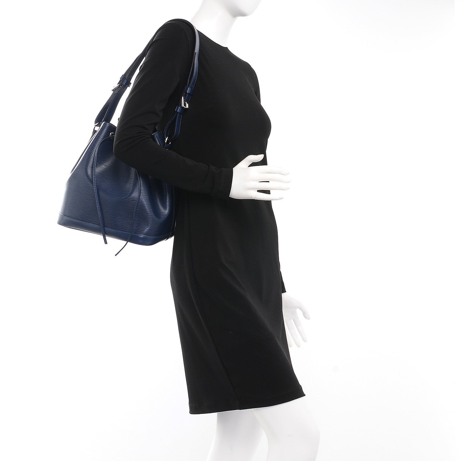 Louis Vuitton Epi Petit Noe NM Indigo 2 of 7