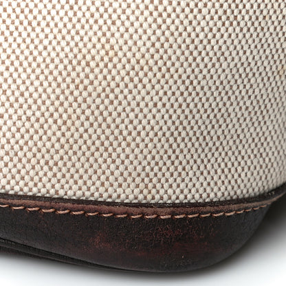 Hermes Buffle Sindhu Toile Garden Party 36 MM Tote Marron Fonce 26 of 36