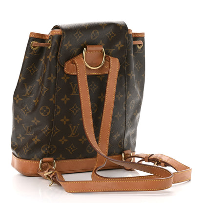 Louis Vuitton Monogram Montsouris MM Backpack 3 of 13