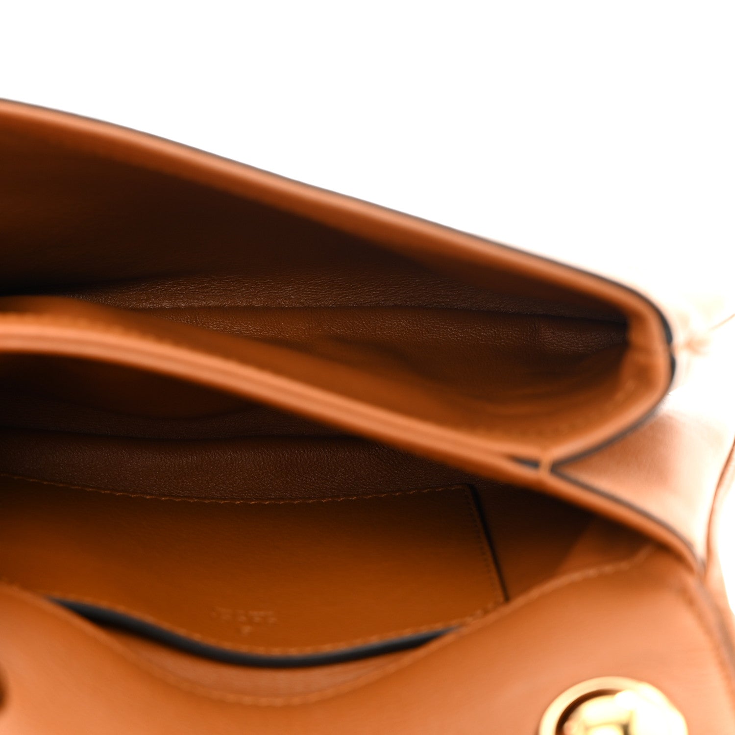 Gucci Roxy Calfskin Web Mini Blondie Shoulder Bag Cognac 5 of 11