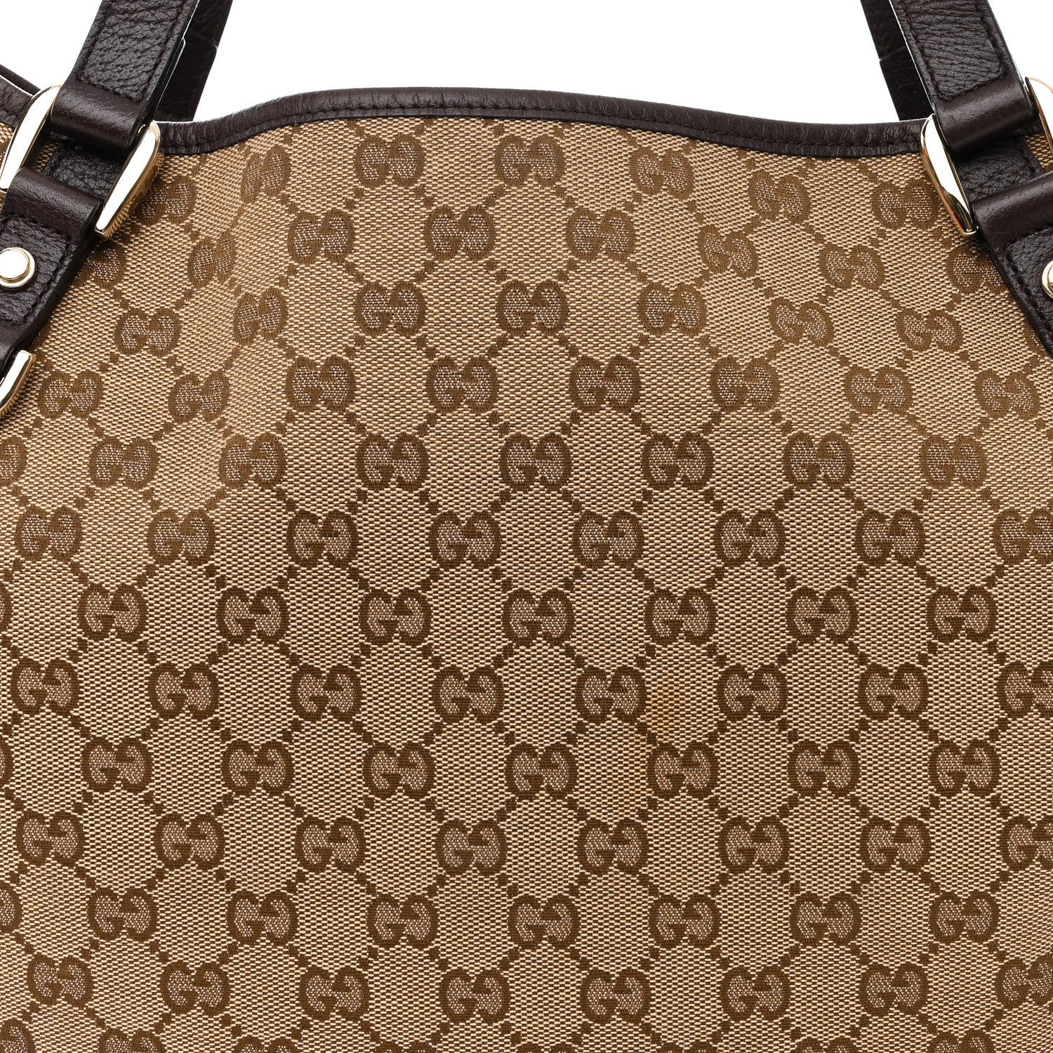 Gucci Monogram Medium Abbey Shoulder Bag Dark Brown 8 of 13