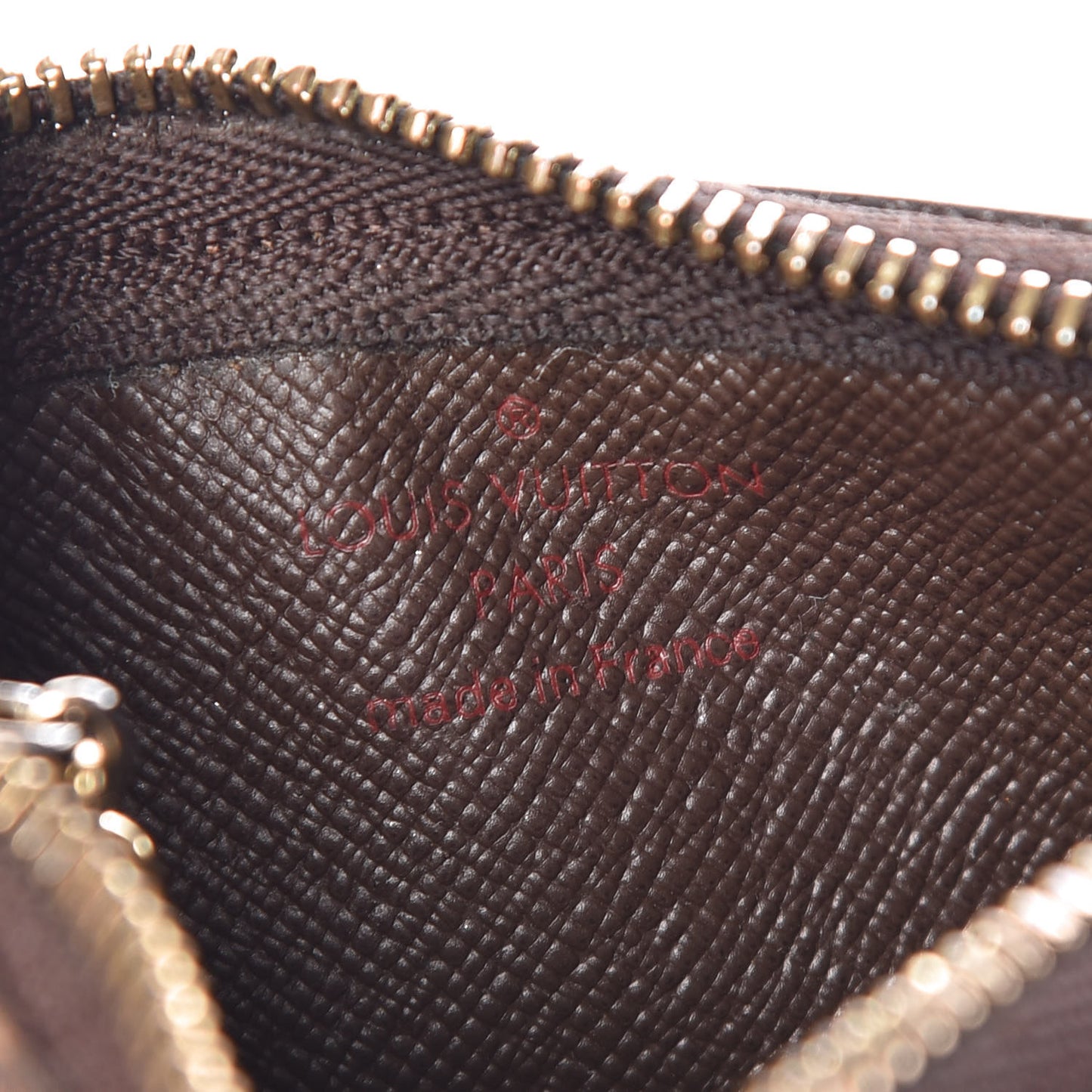 Damier Ebene Key Pouch