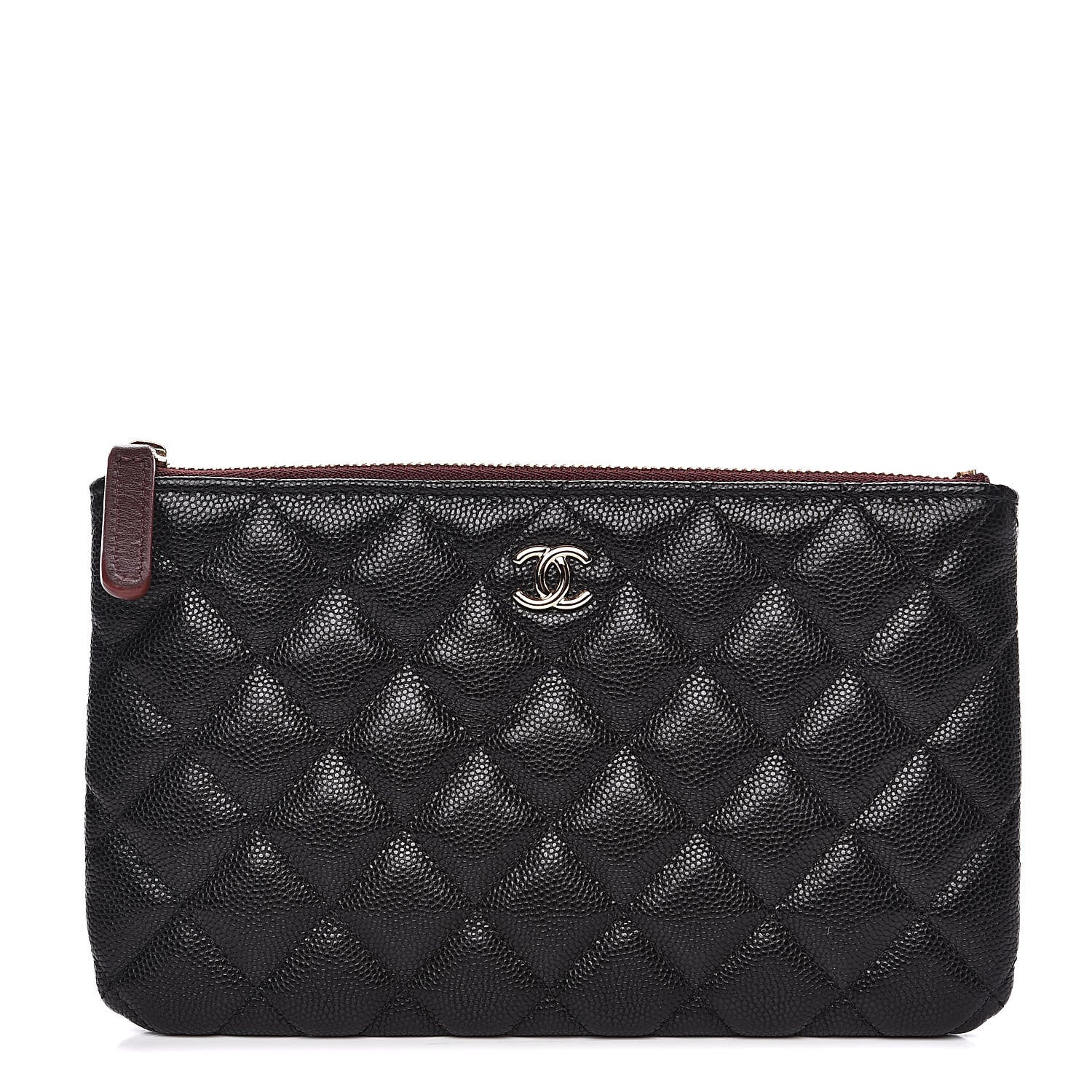 Chanel Caviar Quilted Small Pouch Black 1 of 10