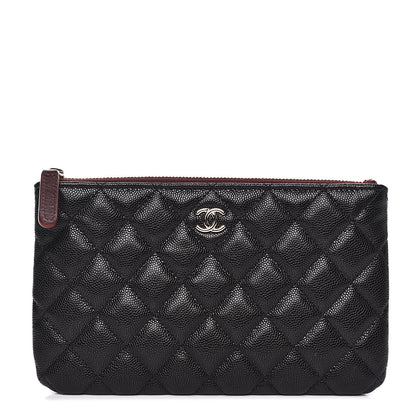 Chanel Caviar Quilted Small Pouch Black 1 of 10