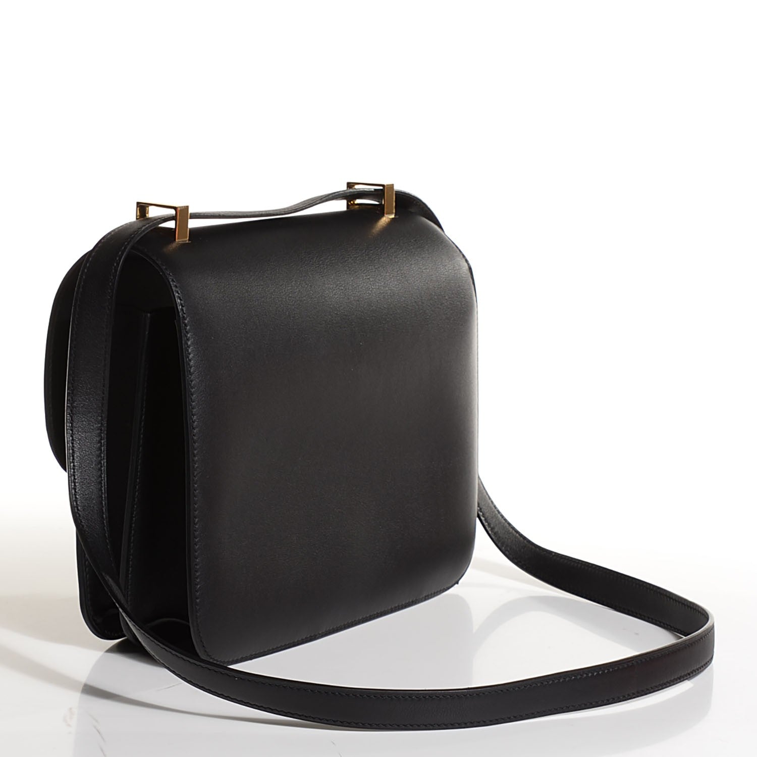 Hermes Veau Sombrero Constance 24 Black 3 of 15