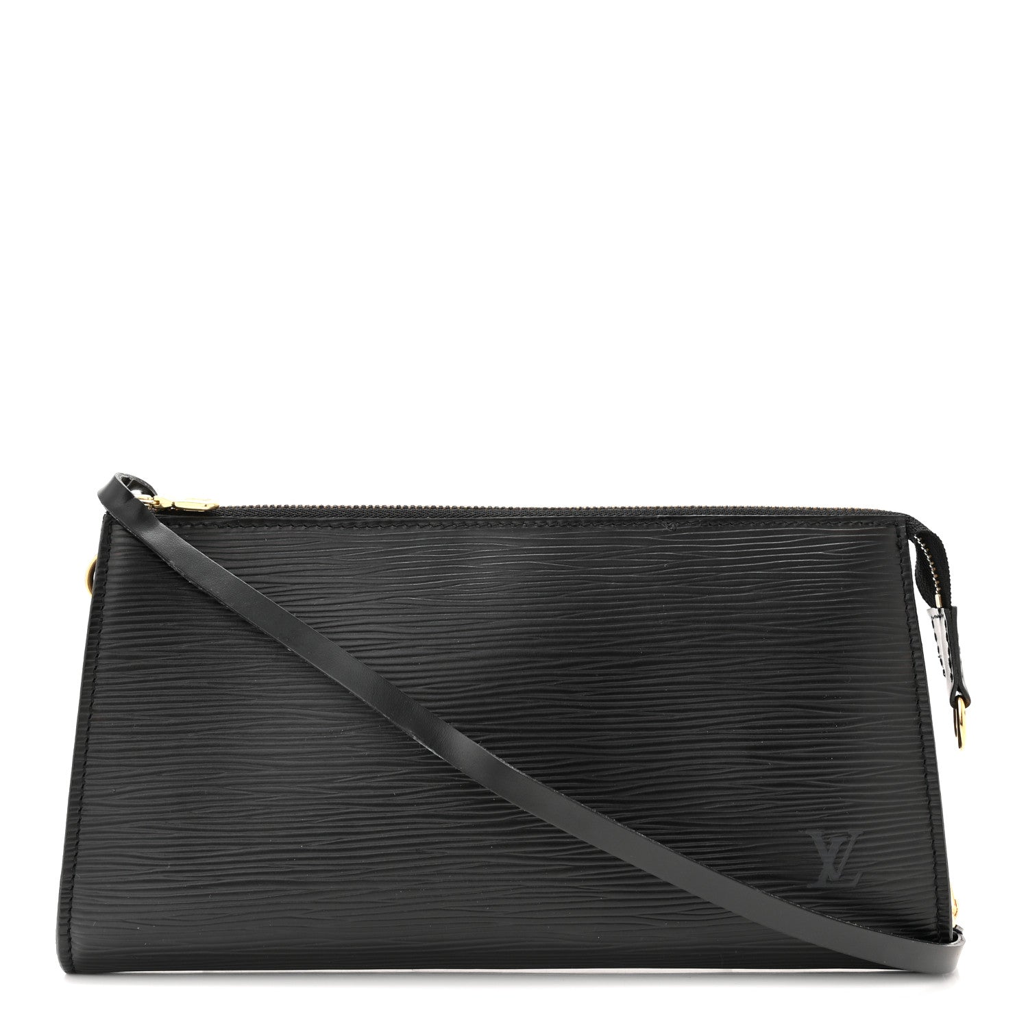 Louis Vuitton Epi Pochette Accessories 24 Black 1 of 10