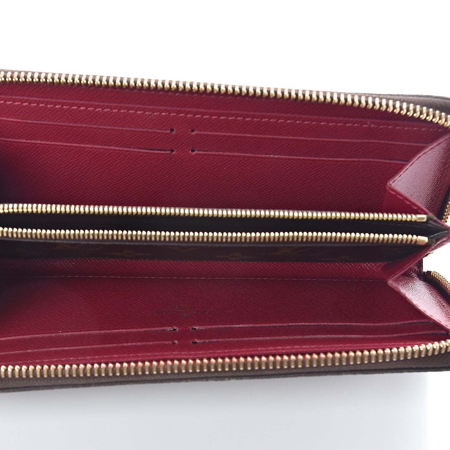 Monogram Clemence Wallet Fuchsia