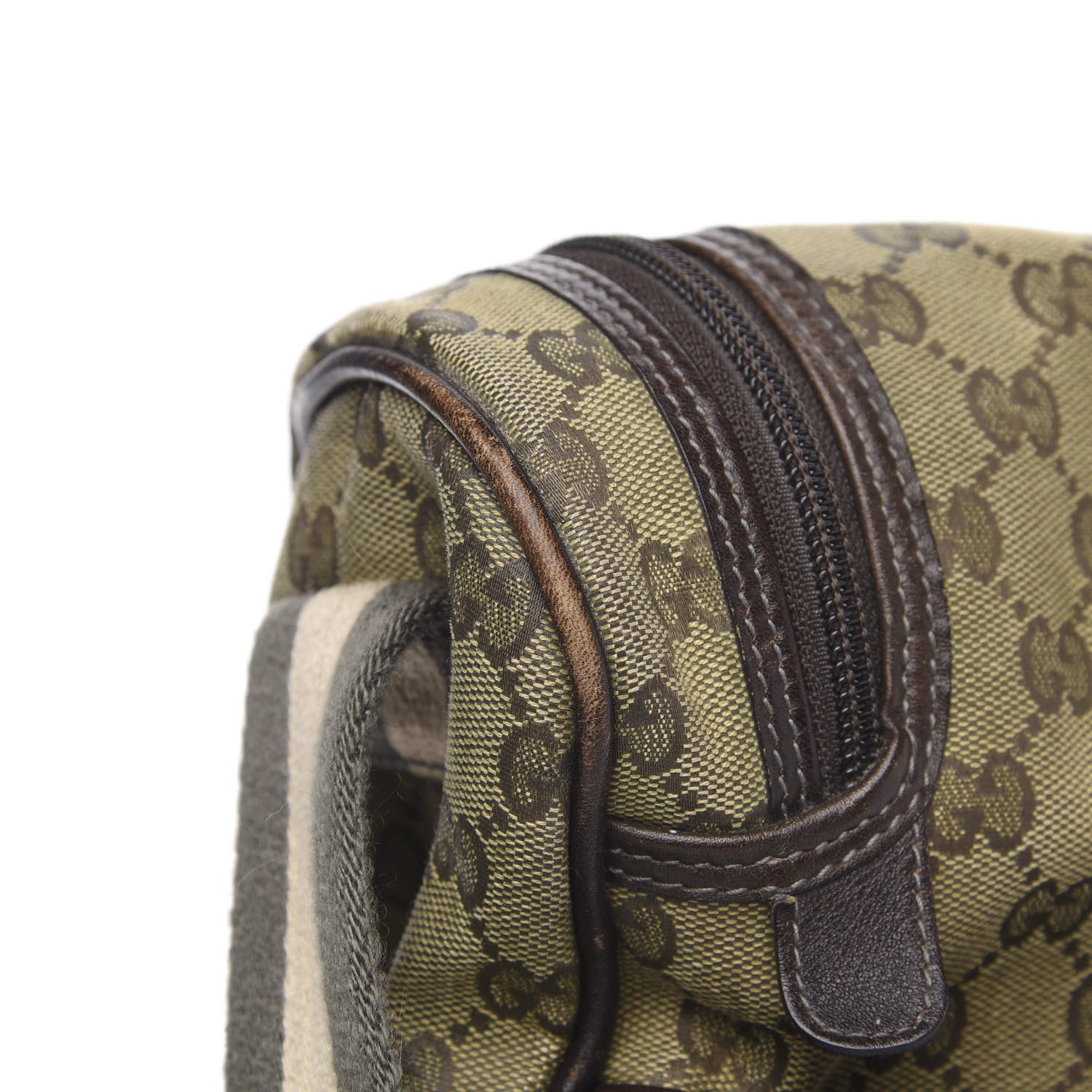 Gucci Monogram Large Diaper Bag Dark Brown 18 of 22