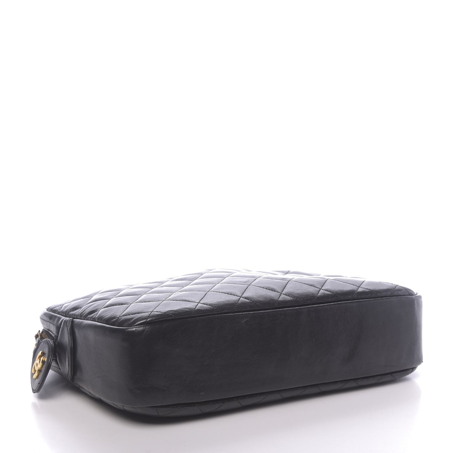 Chanel Lambskin Quilted Medium Camera Case Black 4 of 11