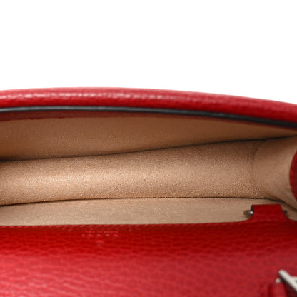 Gucci Calfskin Super Mini Dionysus Shoulder Bag Hibiscus Red 5 of 9